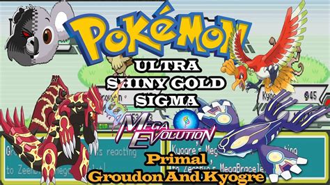 pokemon shiny gold sigma mega evolution
